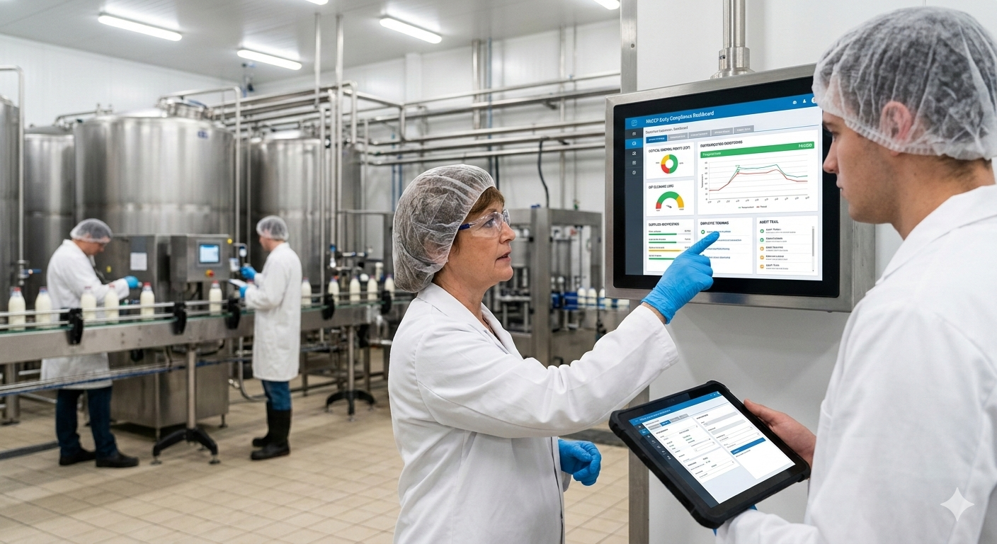 HACCP Compliance Dairy Software