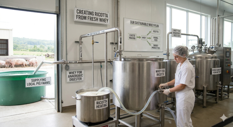 whey utilization cheese production