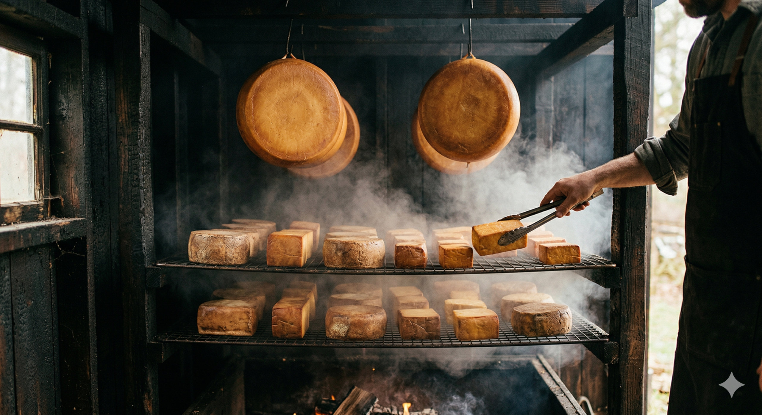 how to smoke cheese